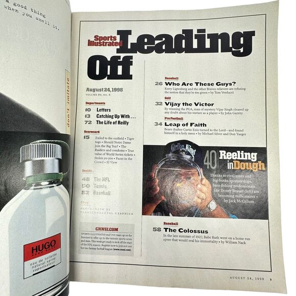 Sports Illustrated Magazine The Babe Ruth August 24, 1998 - Picture 3 of 5